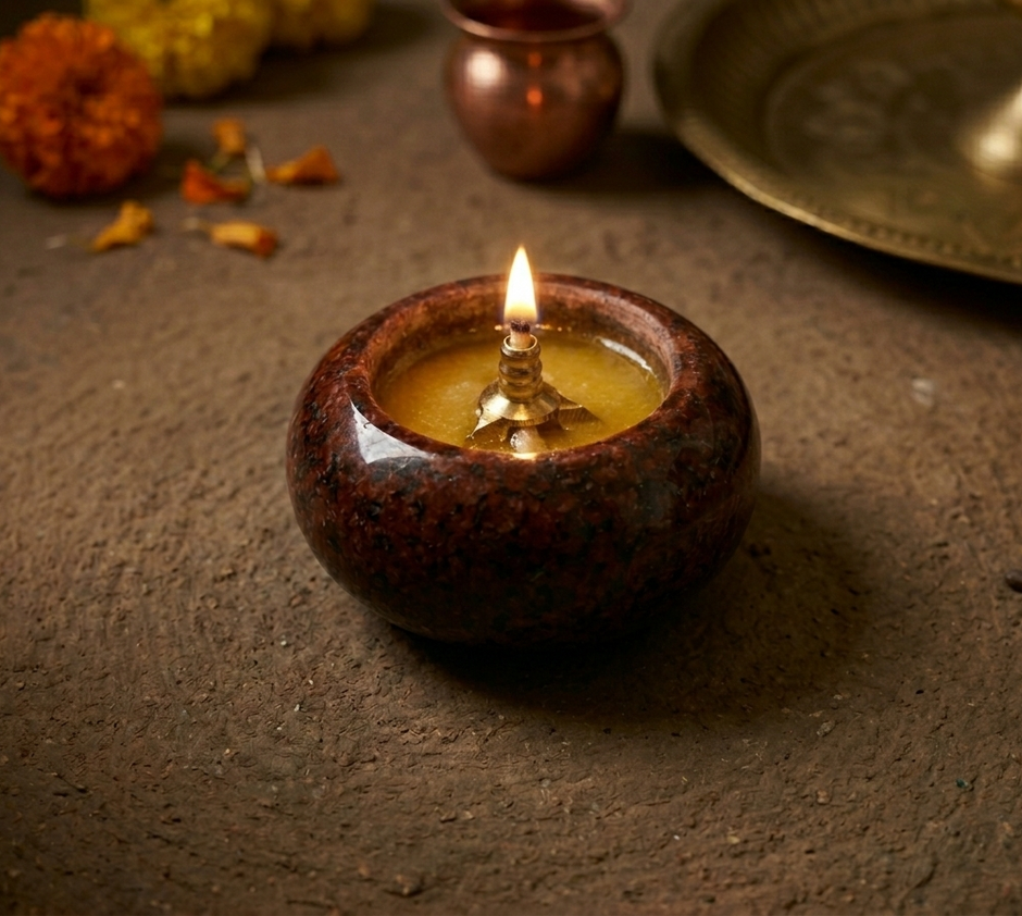 DIYA - 3 Inch Polished Stone