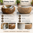 Vastu bowl - River Stone bowl (assorted size)