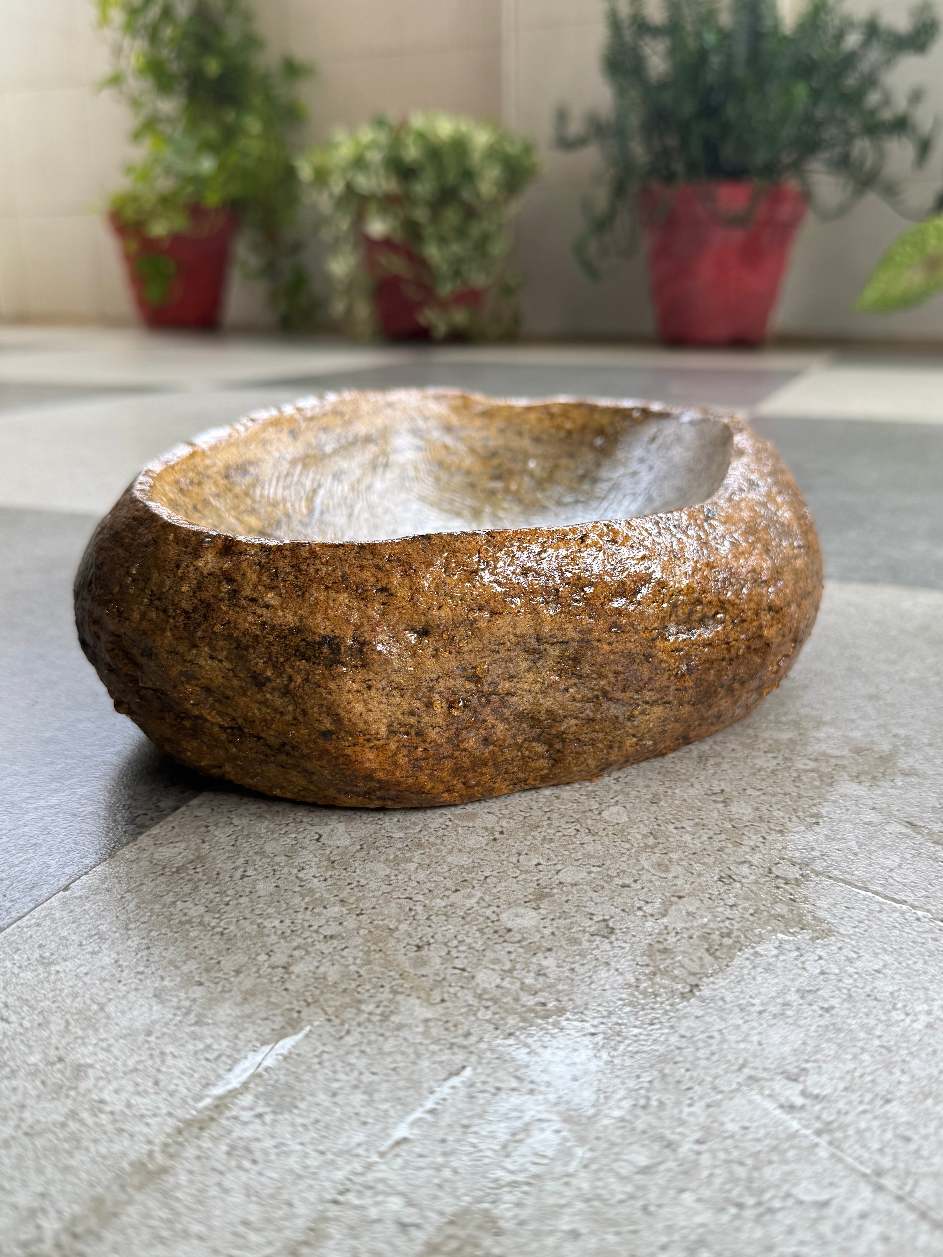 Vastu bowl - River Stone bowl (assorted size)