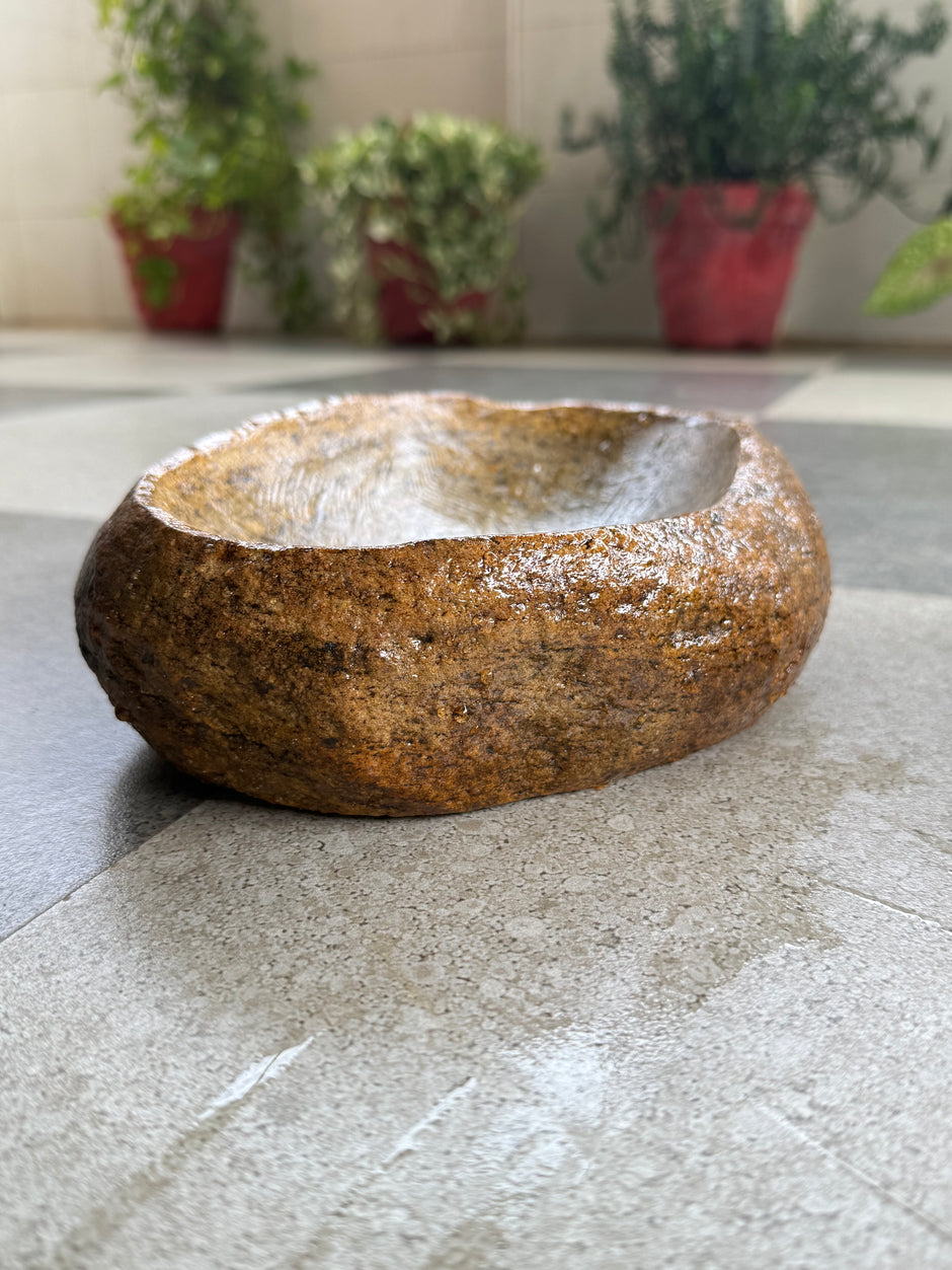 Vastu bowl - River Stone bowl (assorted size)