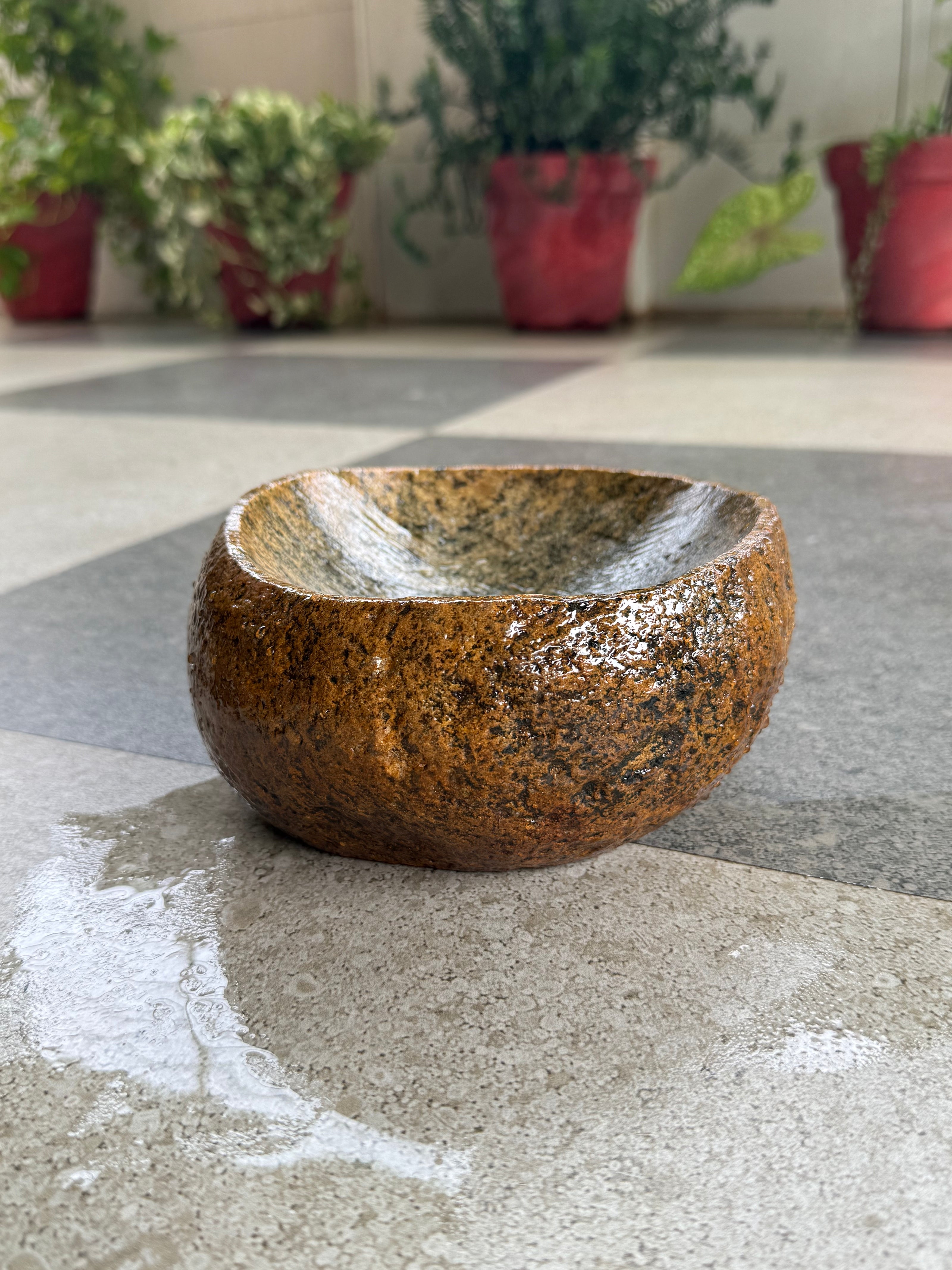 Vastu bowl - River Stone bowl (assorted size)