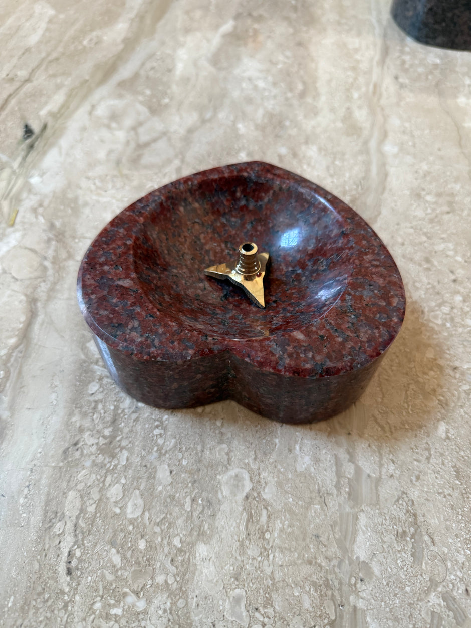 Diya ( heart shape) - Multicolours