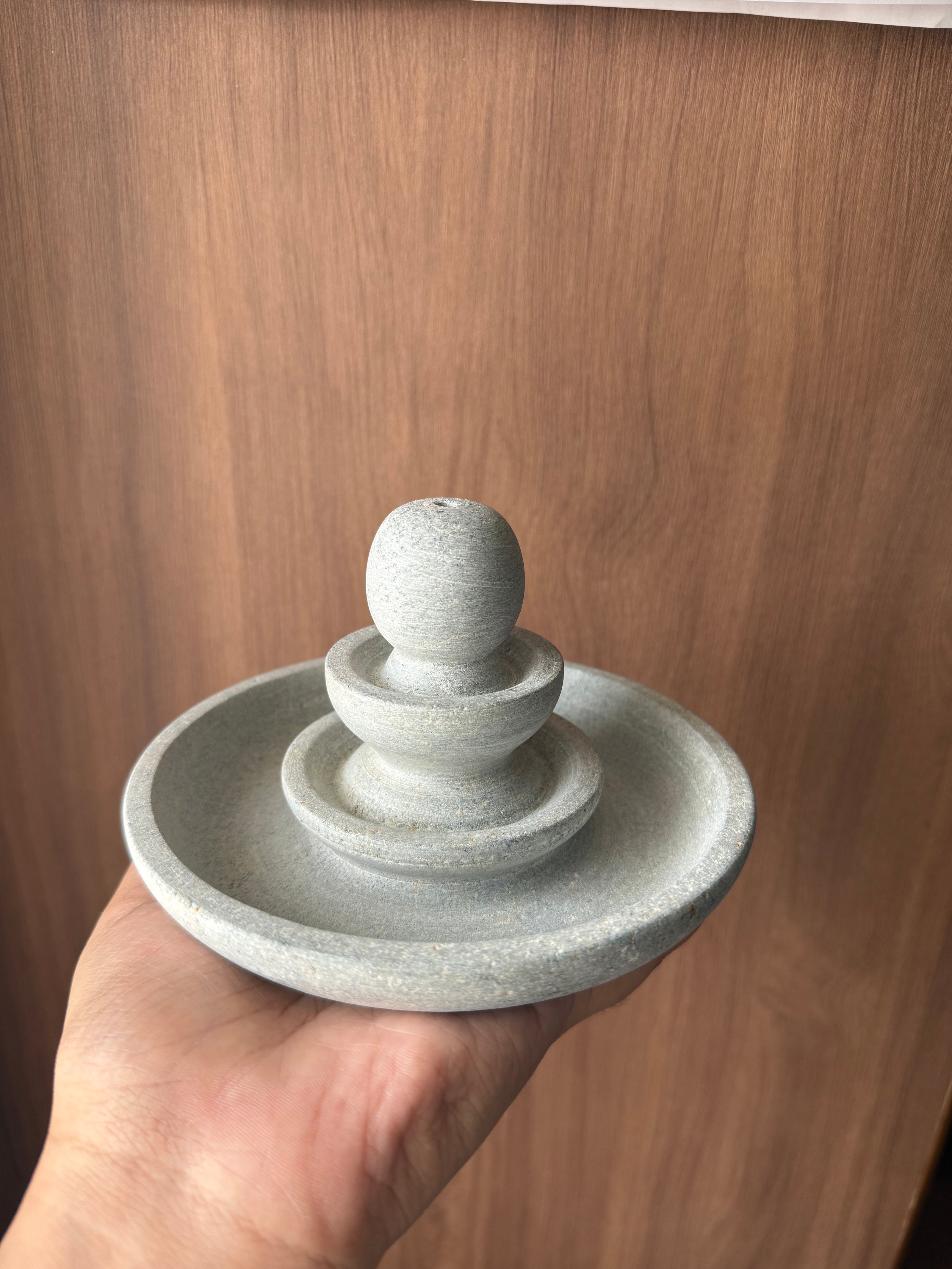 Incense Stick holder / oothupathi stand - soap stone