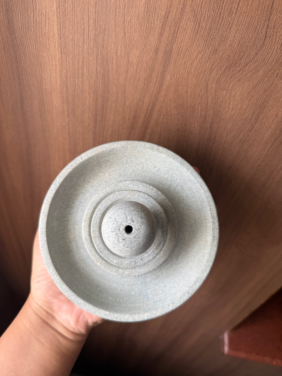 Incense Stick holder / oothupathi stand - soap stone