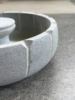 Vastu Bowl (10 inch diameter) - Soap stone with outer carving
