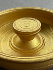 Vastu Bowl (10 inch diameter)- Soap stone with Gold coating