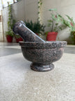 Idikal (Colour Granite) - Signature mortar and Pestle