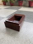 Vasthu Bowl (Square) - Ruby Red Granite