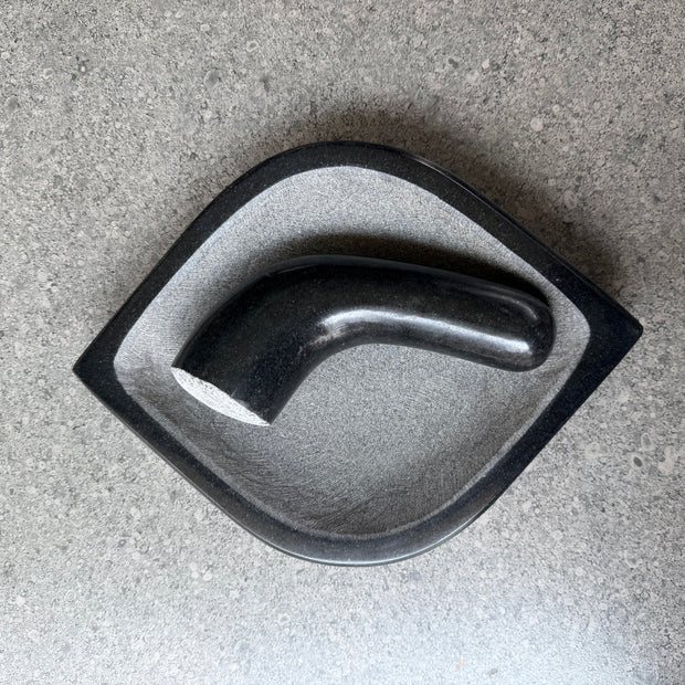 Kalvam - Leaf shape with curve handle