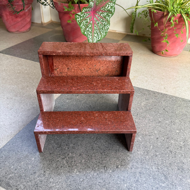 Golu stand - lakshmi red granite
