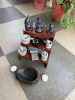 Golu set - lakshmi red granite