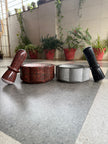 Bloom stone mortar and pestle (idikal)