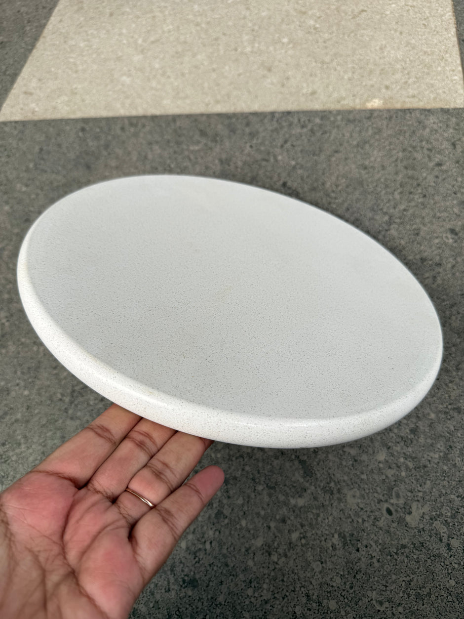 Chapathi stone (full white)- Artificial granite