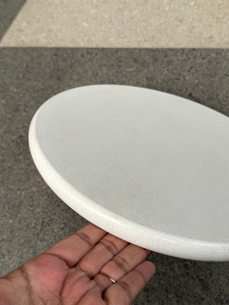 Chapathi stone (full white)- Artificial granite
