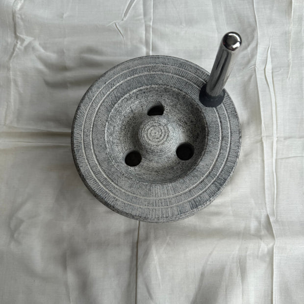 Karungal stone grain grinder / Thurukai / chakki