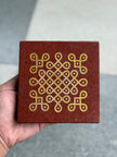 Diya stand - Kolam Design 2