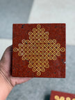 Diya stand - Kolam Design 1
