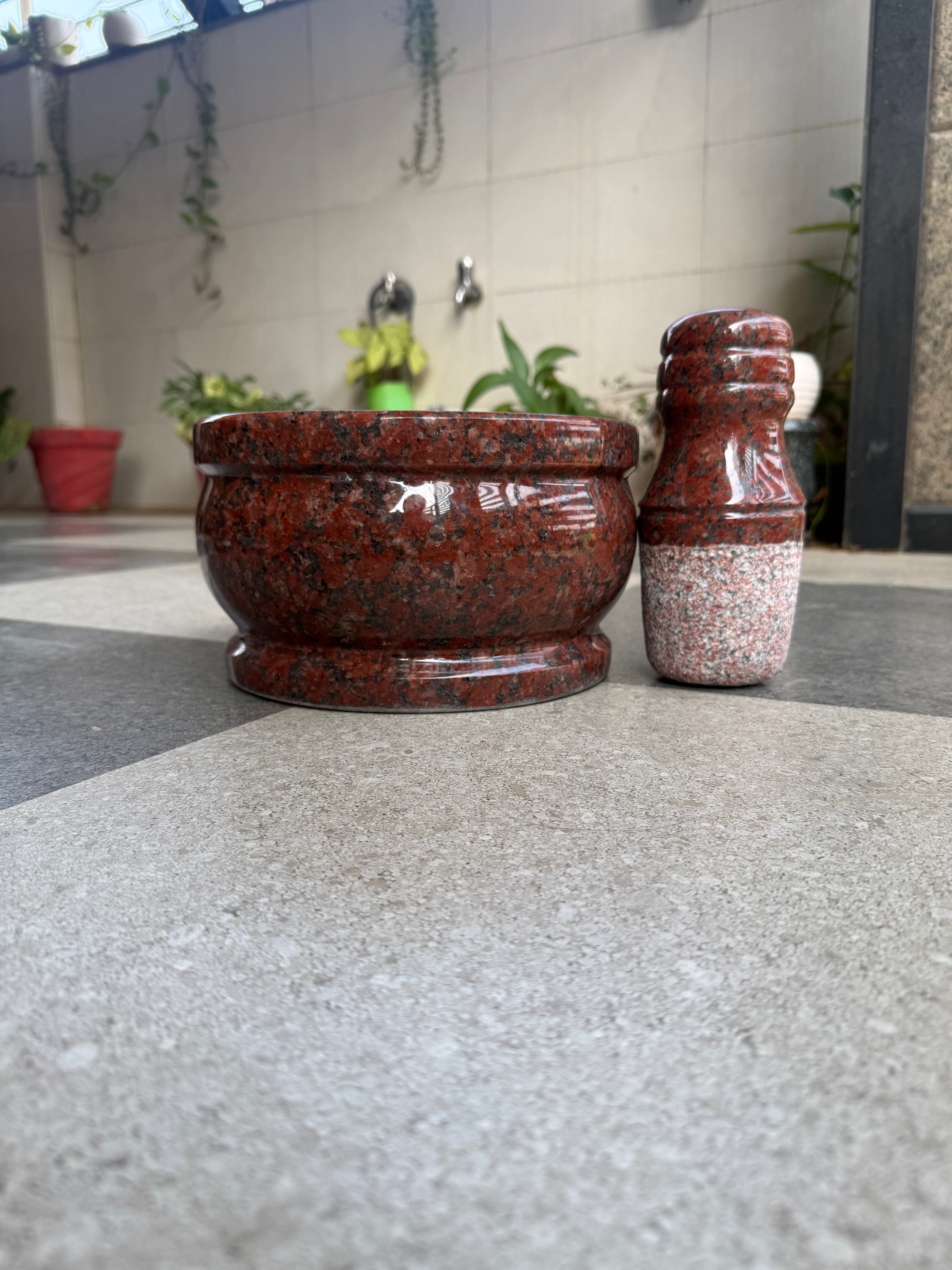 Attu Kal Full Stone Handle (Grinding Stone)