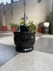 Attu Kal Polished Steel Handle (Grinding Stone)