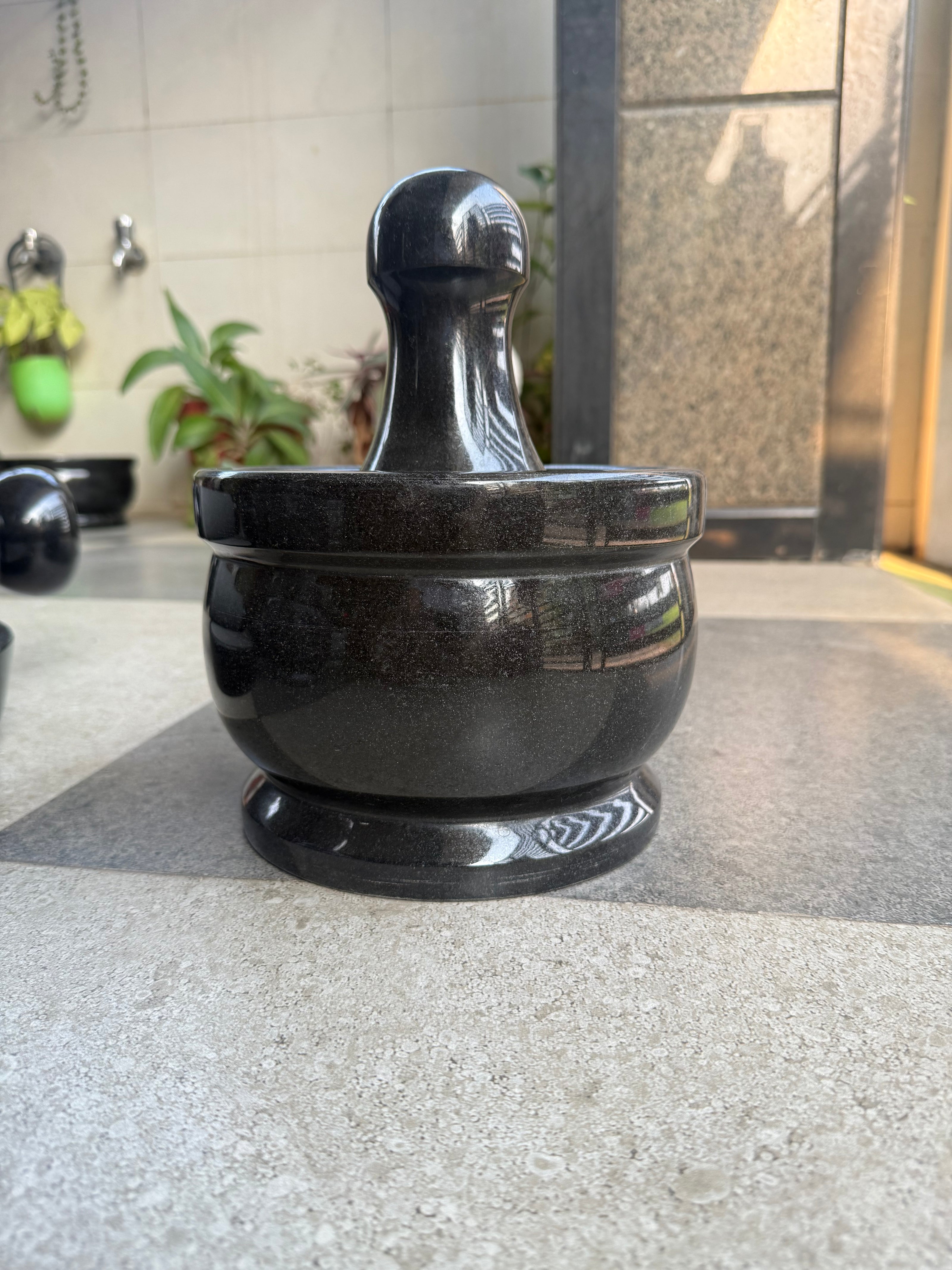 Attu Kal Full Stone Handle (Grinding Stone)
