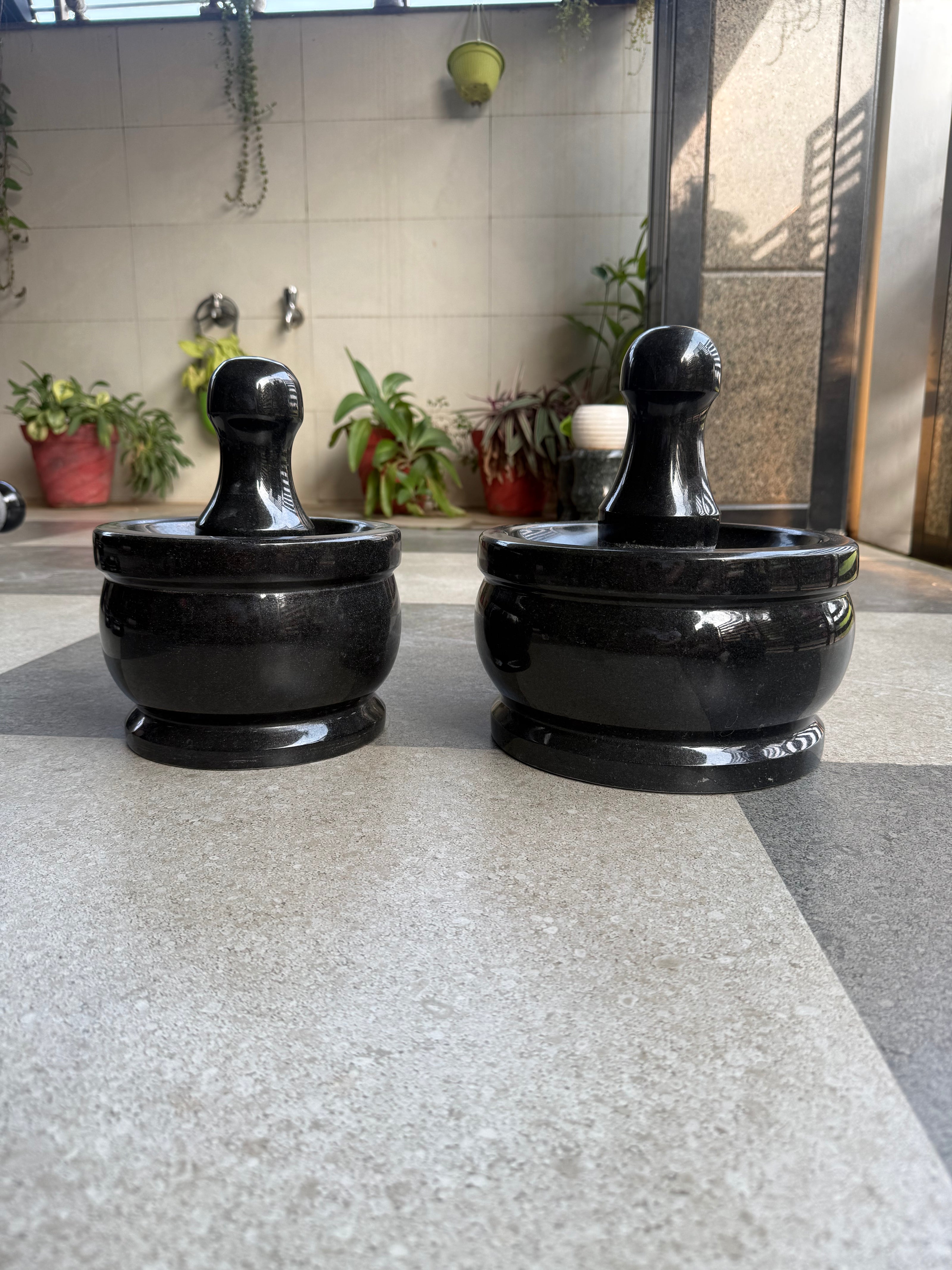 Attu Kal Full Stone Handle (Grinding Stone)
