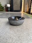 DIYA - 5 inch round rough outside, polished inside