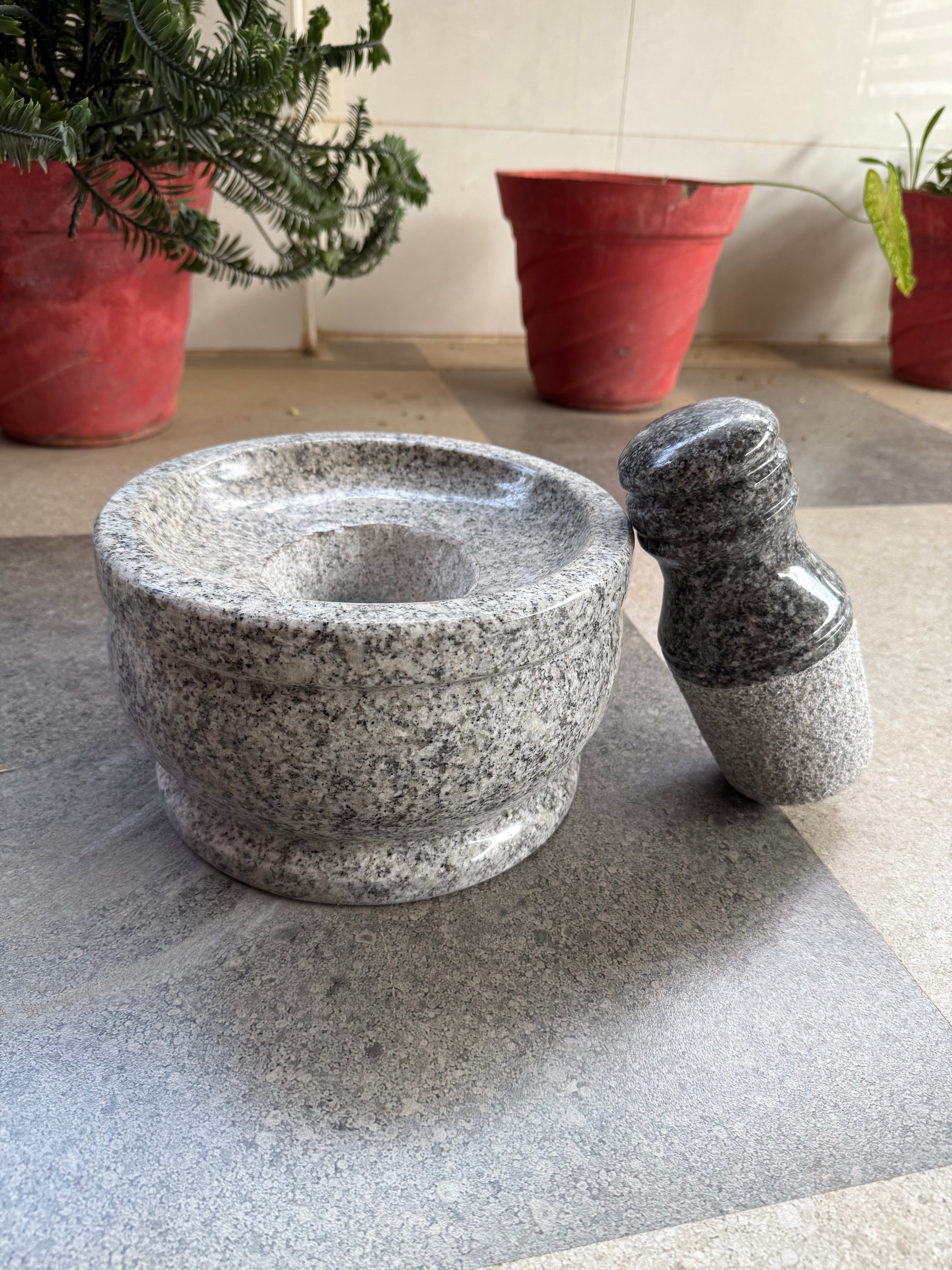 Attu Kal Full Stone Handle (Grinding Stone)