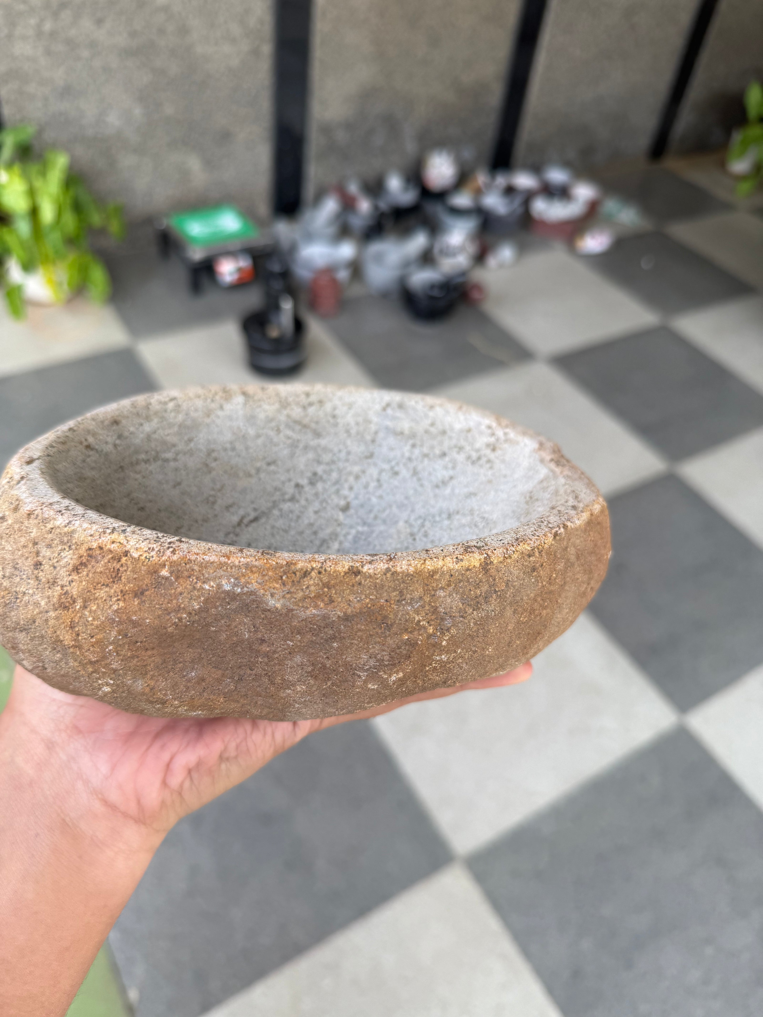 Vastu bowl - River Stone bowl (assorted size)