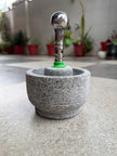 Idikal - compact size with steel handle (Black stone)