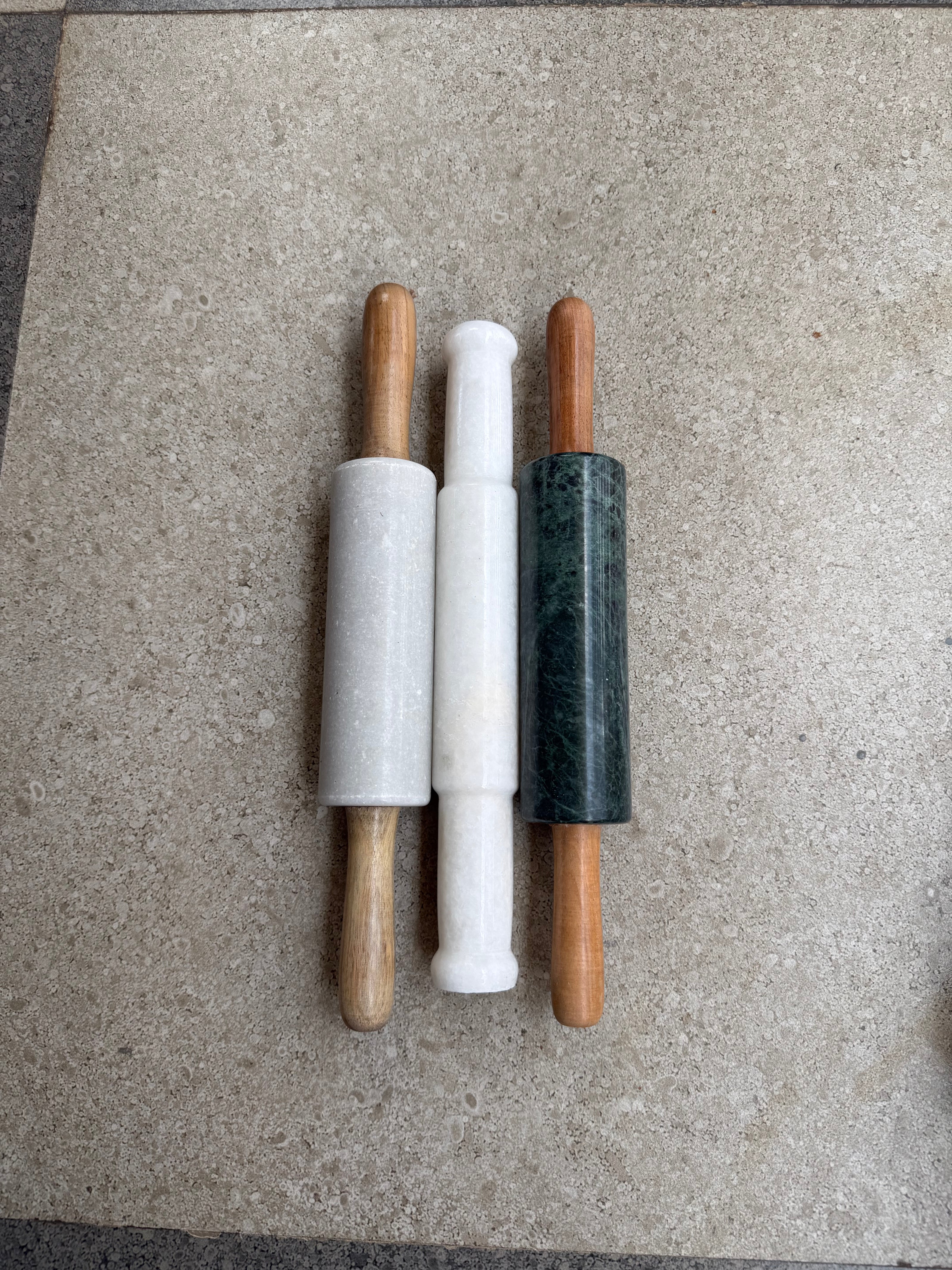 Chapathi roller (marble)