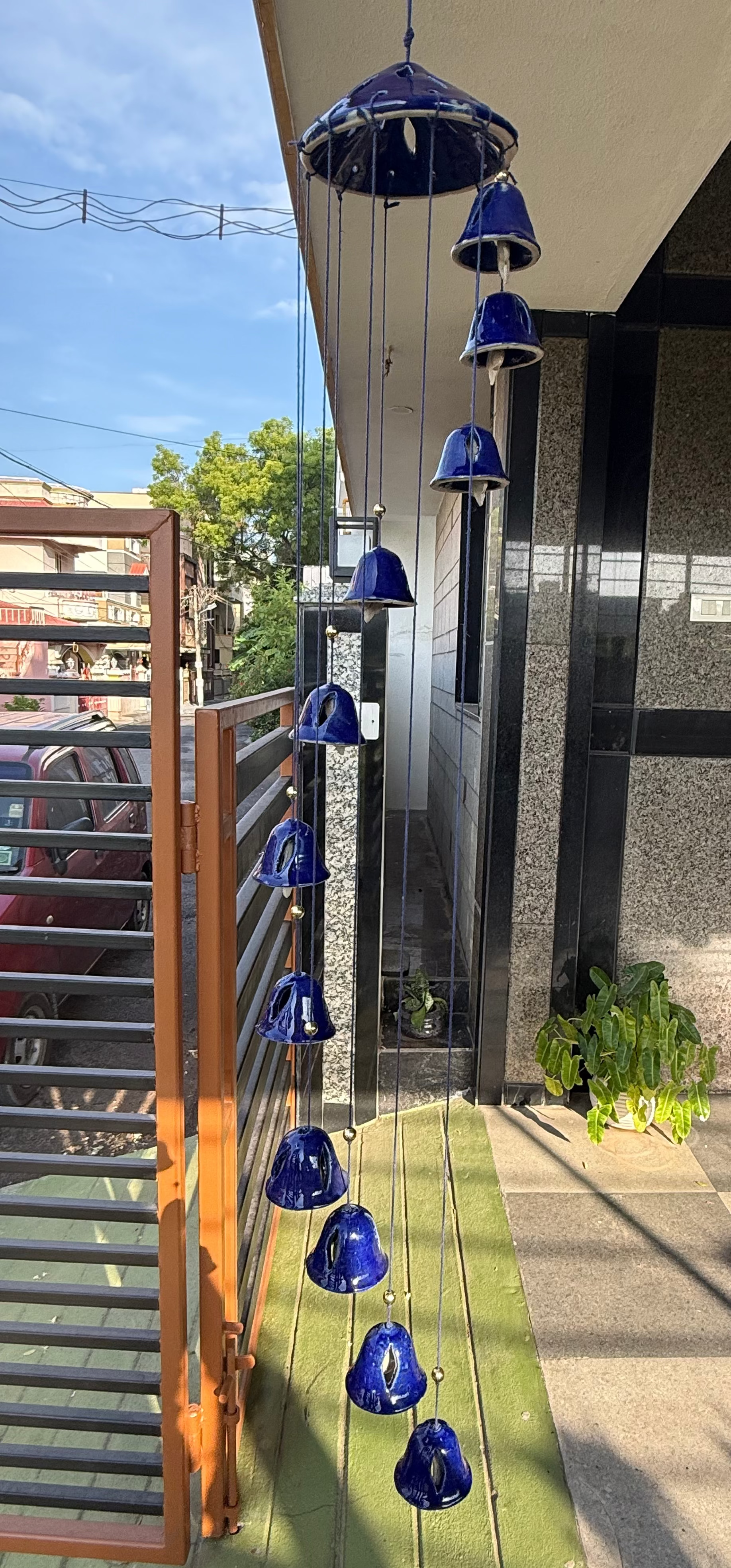 ceramic hanging bell