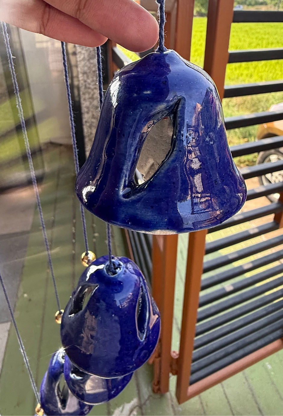 ceramic hanging bell
