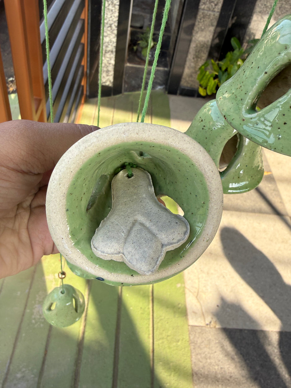 ceramic hanging bell