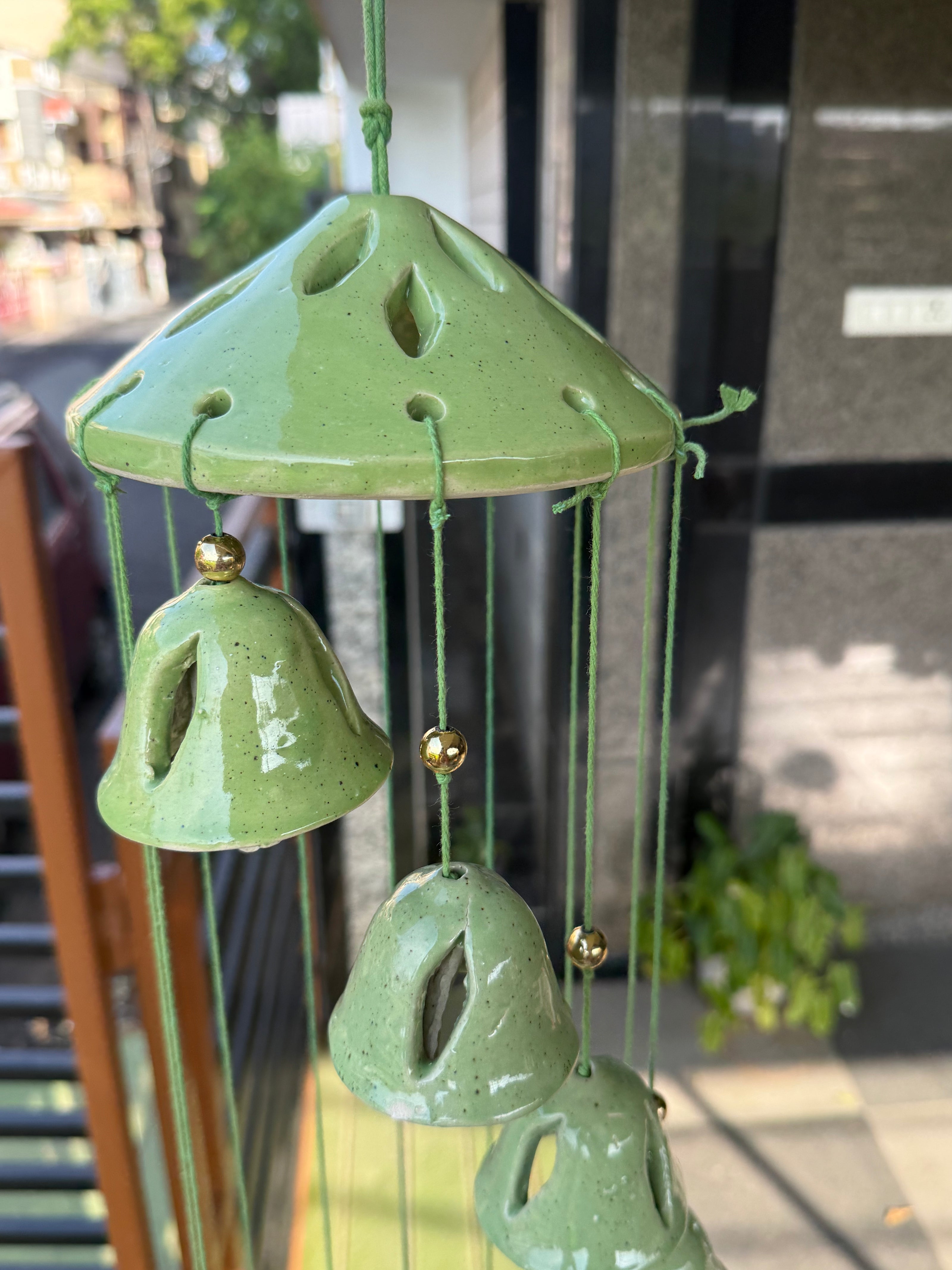 ceramic hanging bell