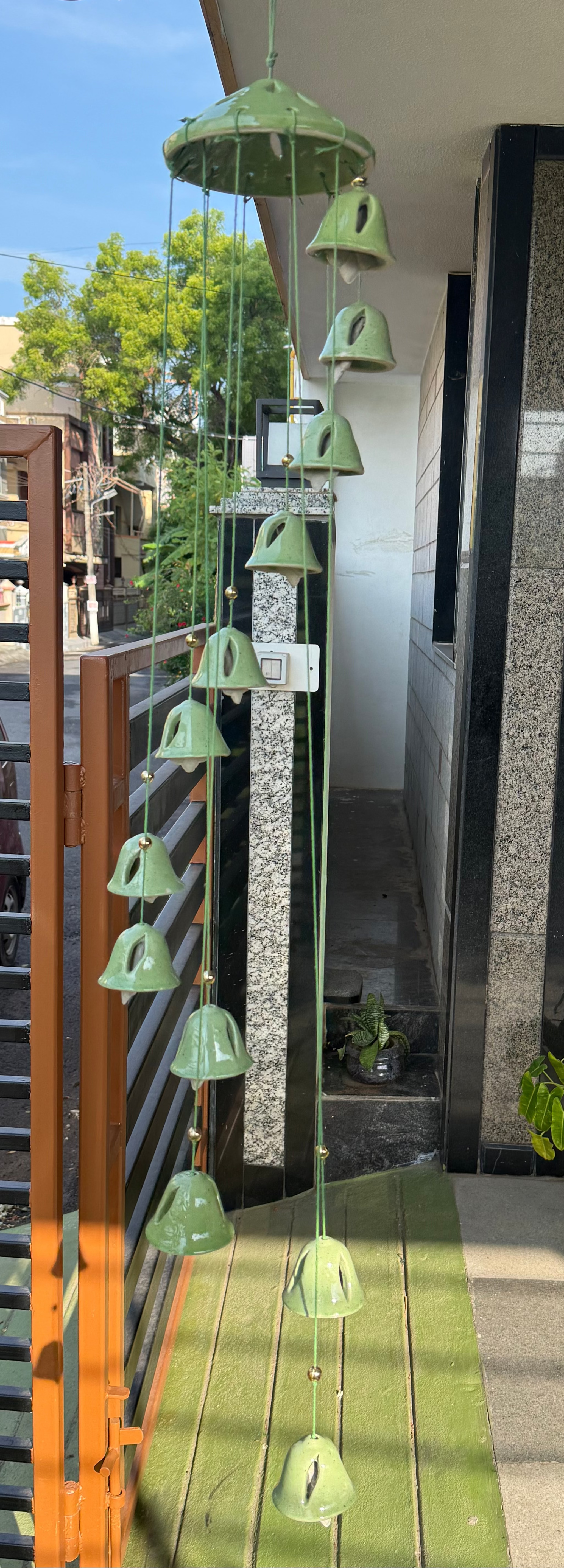 ceramic hanging bell