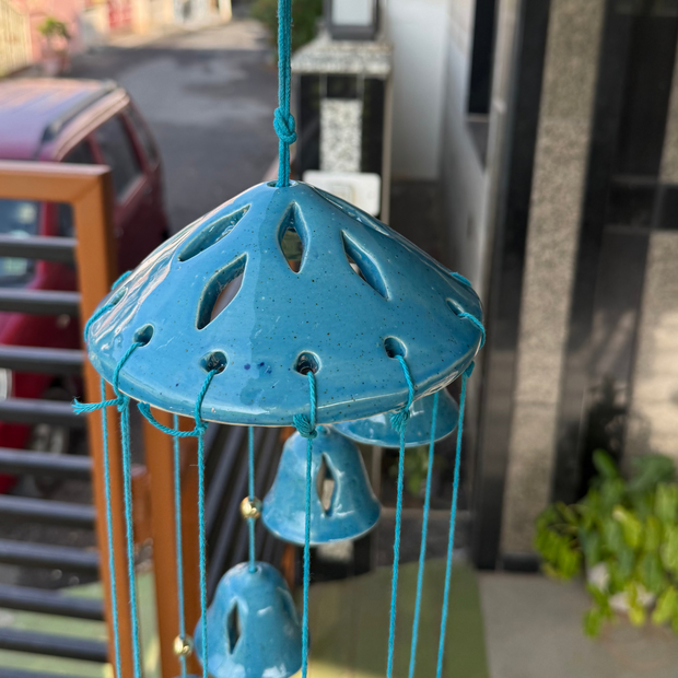 Ceramic hanging bell