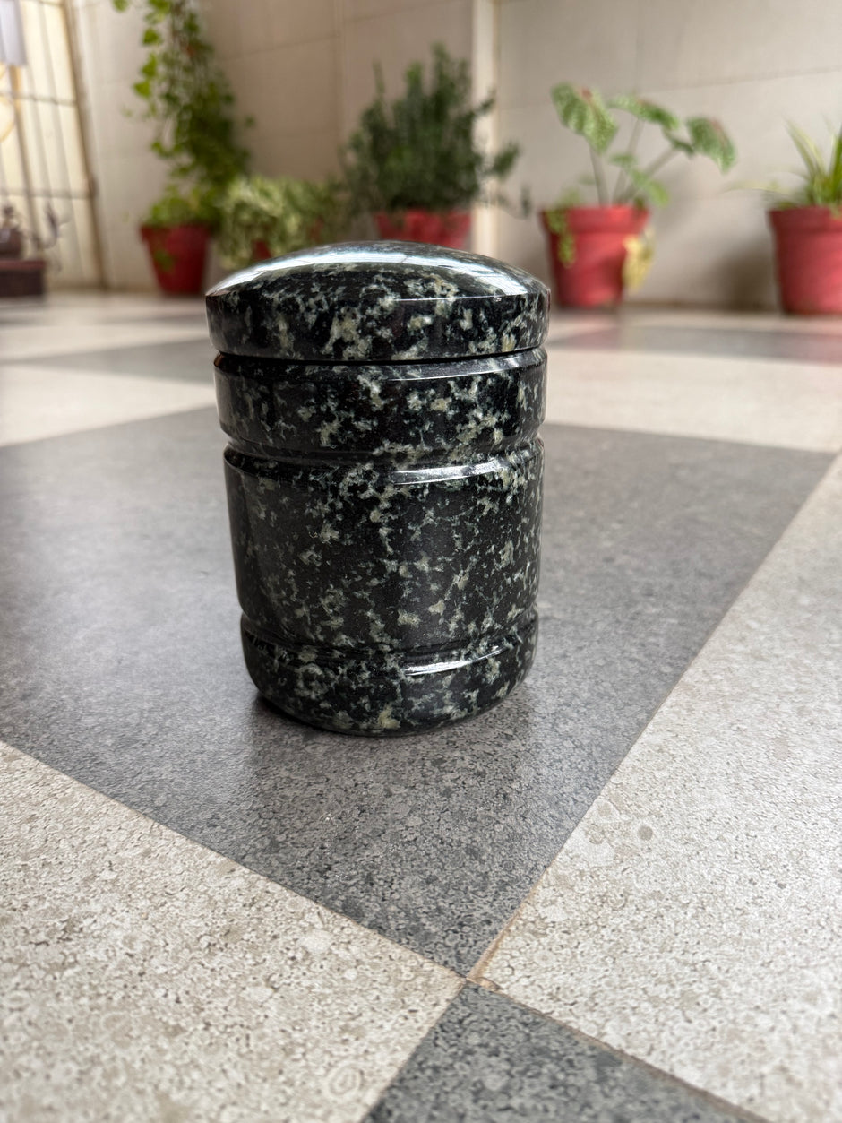 Salt jar (500 g) - Granite