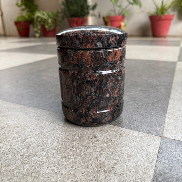 Salt jar (500 g) - Granite