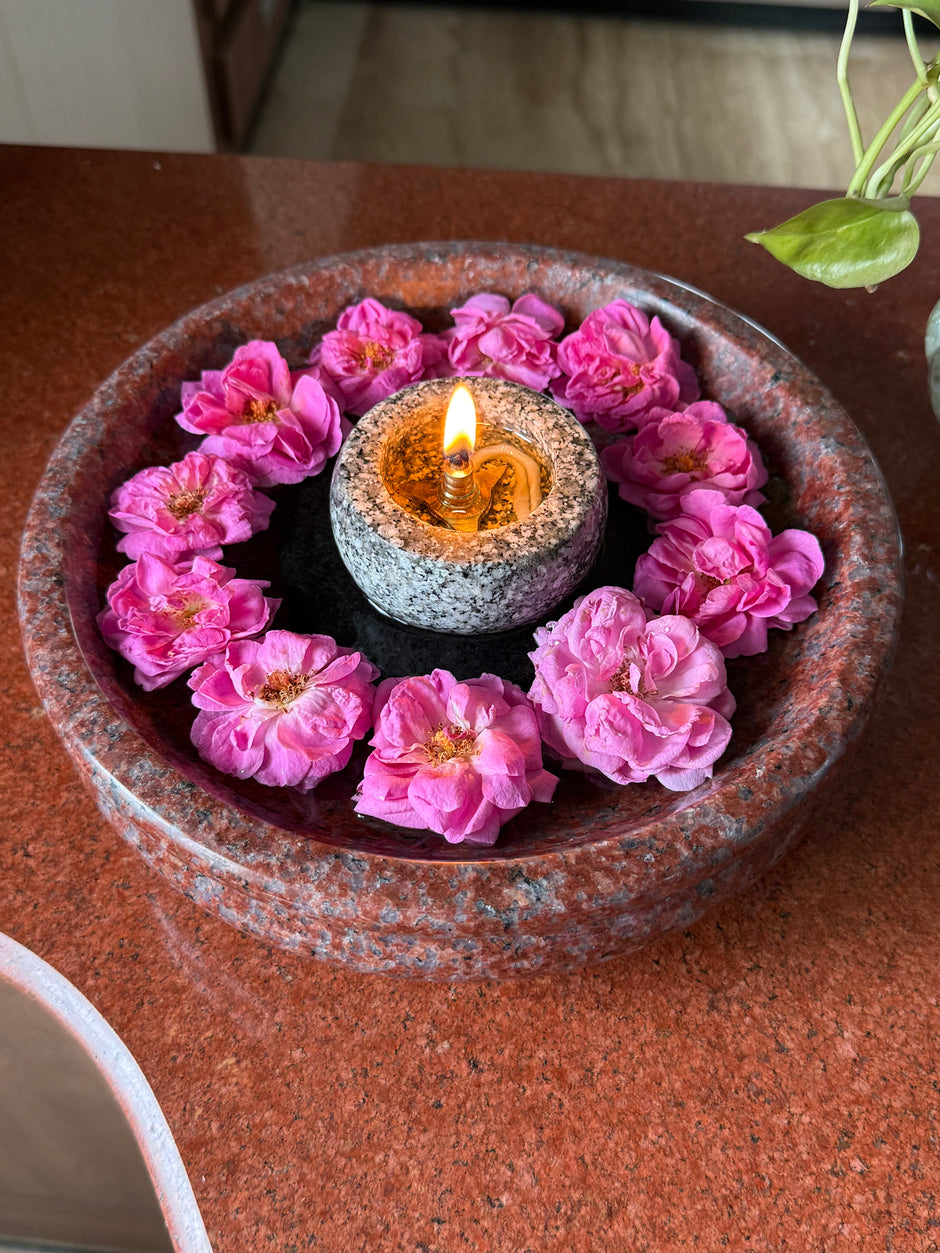 Diya and vastu bowl combo set