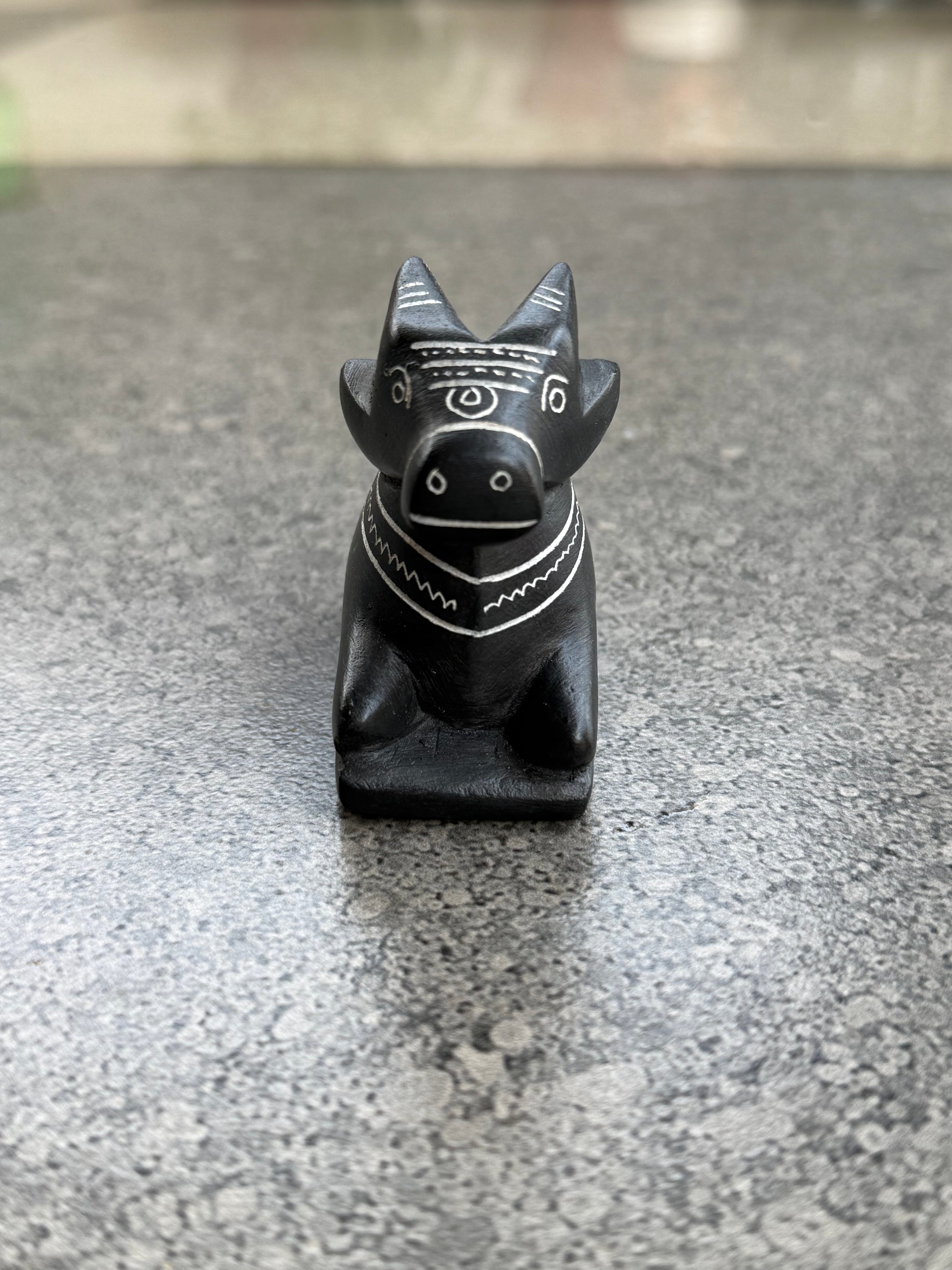 God idol (soap stone) - Nandhi