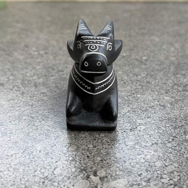 God idol (soap stone) - Nandhi