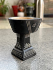 Diya (inbuilt stand) - soap stone