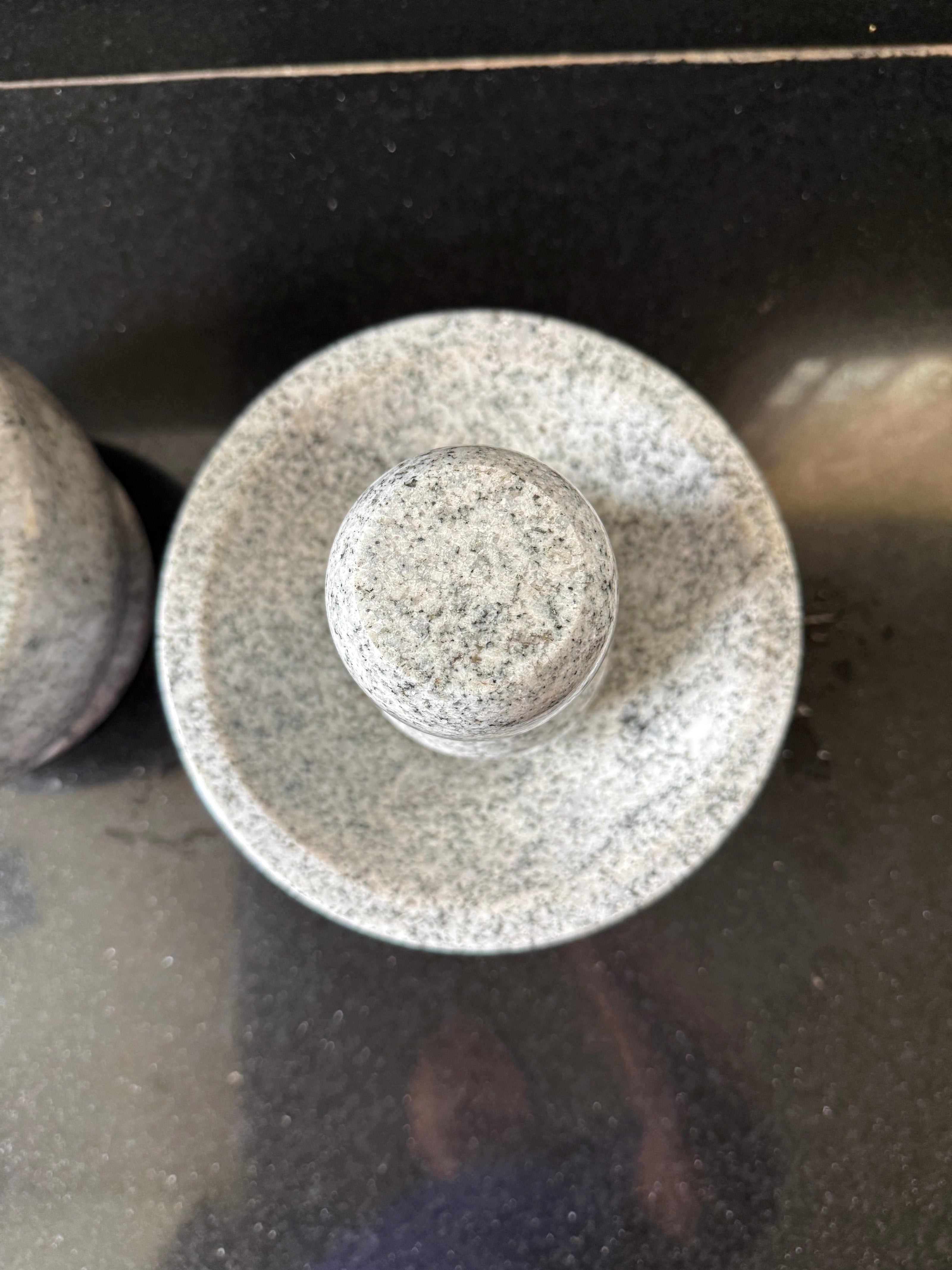 Aatukal (for kitchen top) - Madana Palli White Granite