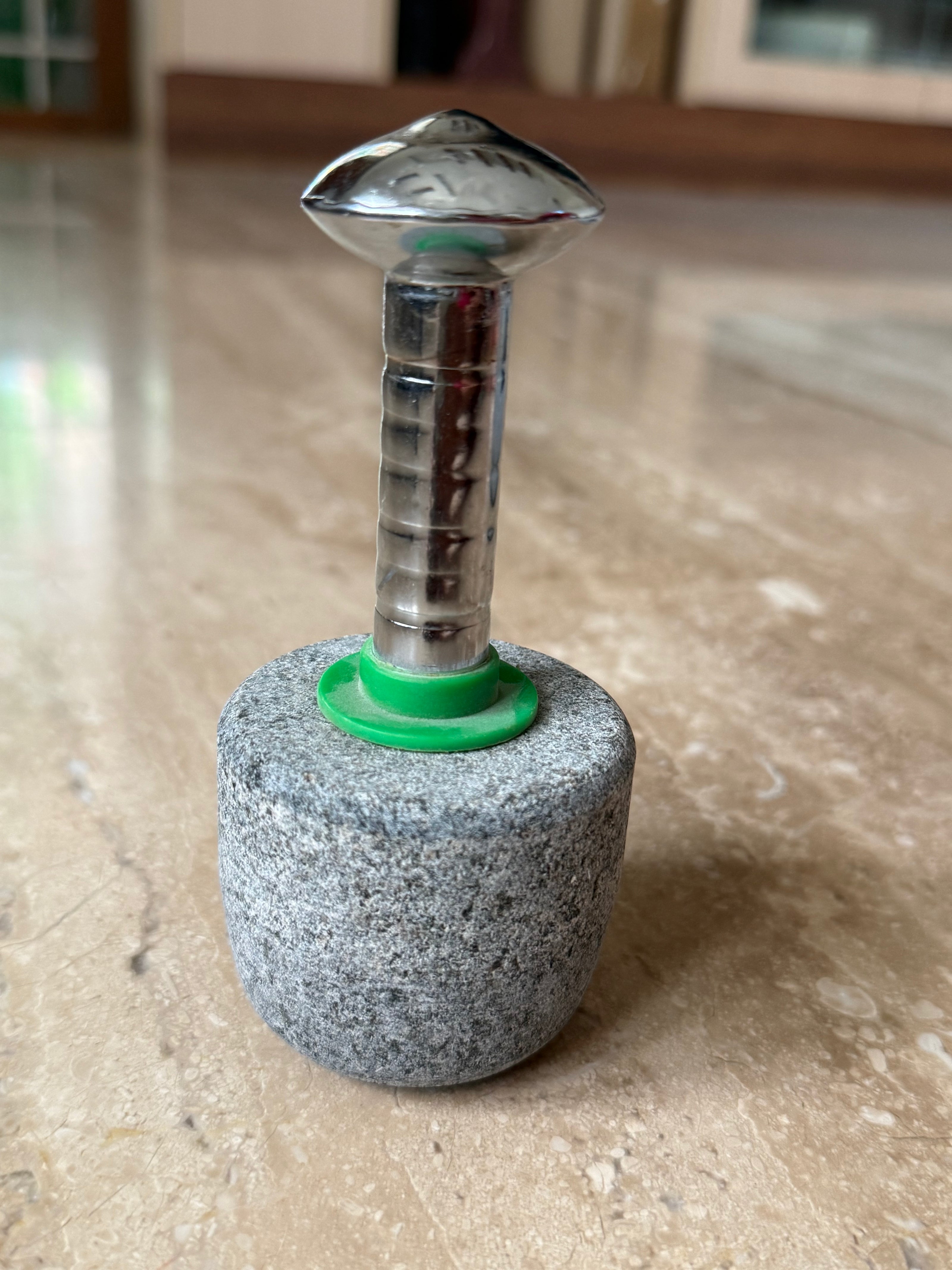 Idikal with 3 handles (Unpolished) - Granite