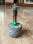Idikal with 3 handles (Unpolished) - Granite