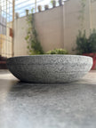 Karungal vastu bowl with 5 diya & wick holder