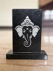 God idol frame (polished granite) - Lord Ganesha